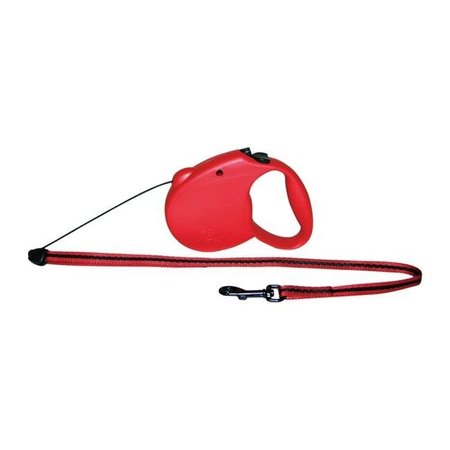 PAMPEREDPETS 2-5R 16 ft. Retractable Dog Leash  Red PA613558